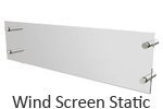 EcoSmart Fire Wind Screen Static