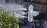 Masterkool Misting Cooling Fans @ Oscar Room Mate Hotel, Madrid